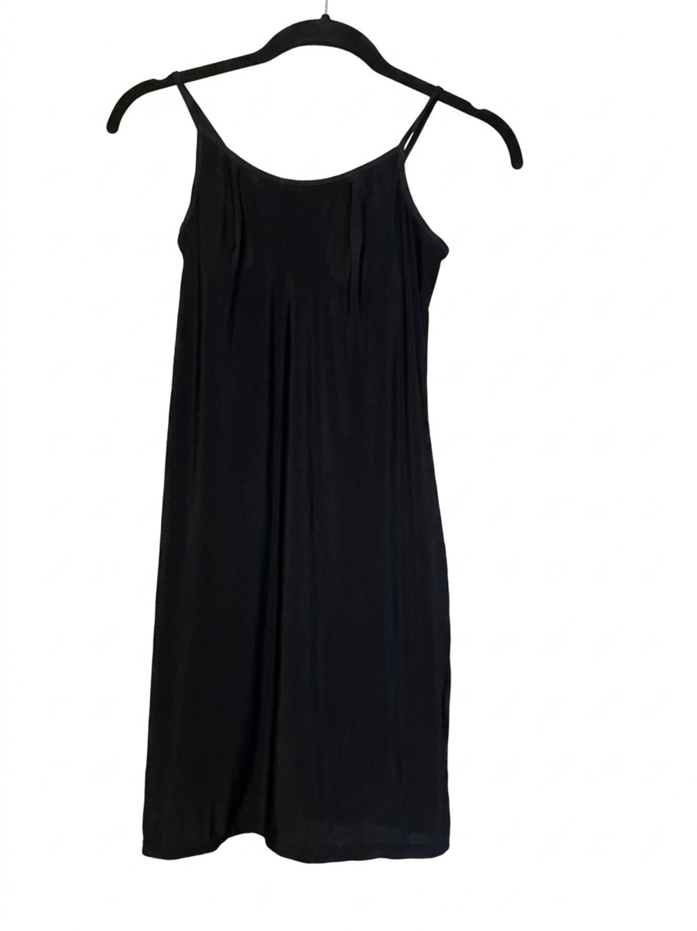 Vintage Olga 12209 Behind the Seams Slip Dress Black Coquette Whimsygoth 34